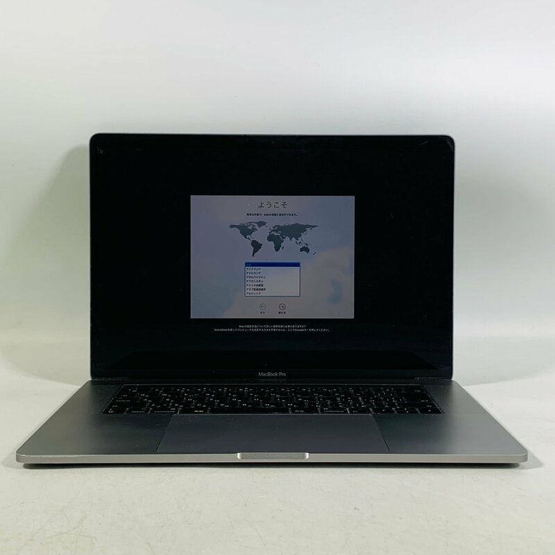 ジャンク MacBook Pro 15インチ Touch Bar＋Touch ID (Mid 2017) Core i7 2.9GHz/16GB/SSD 512GB スペースグレイ MPTT2J/A
