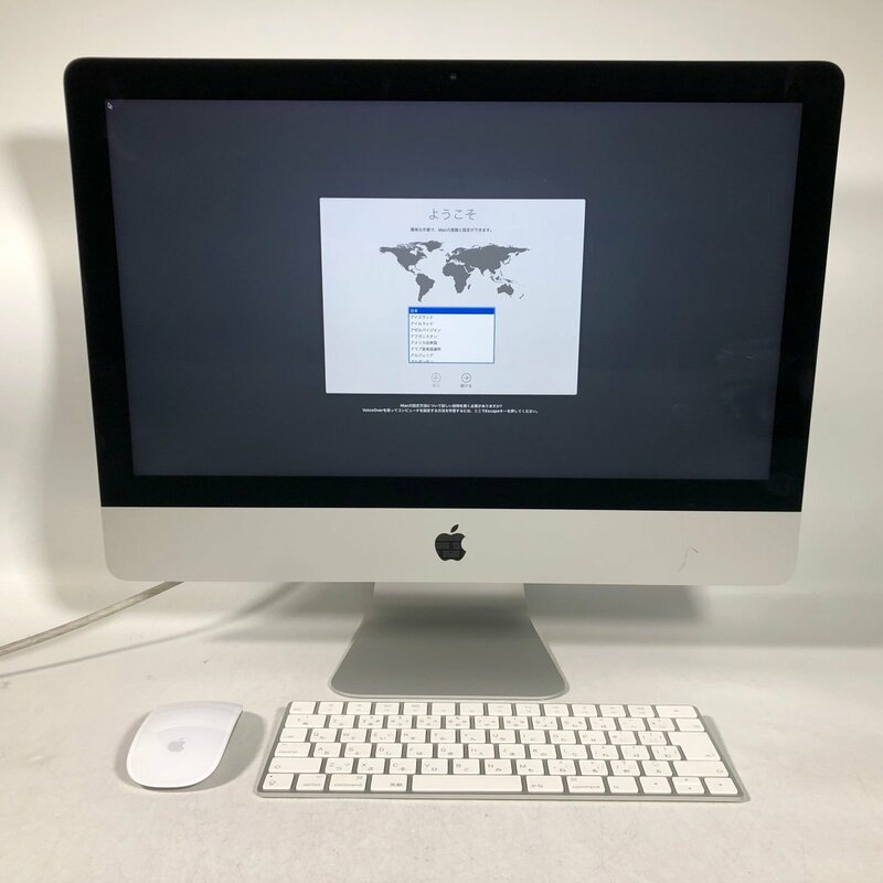 動作確認済み iMac Retina 4K 21.5インチ (Early 2019) Core i3 3.6GHz/8GB/1TB MRT32J/A