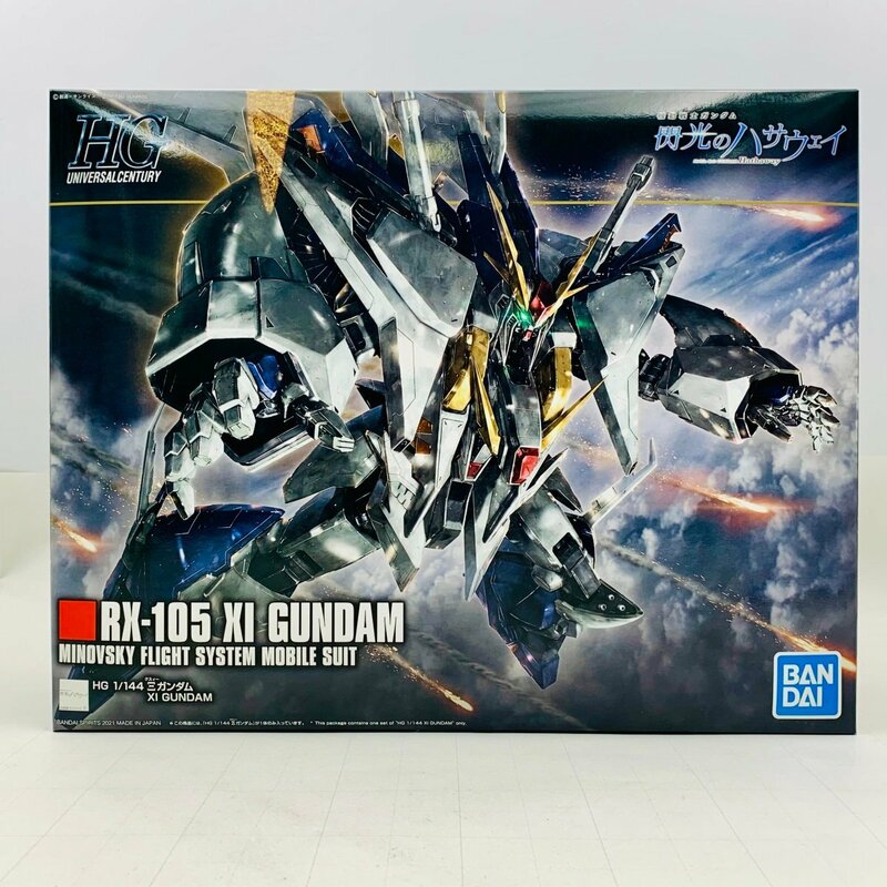 新品未組立 HG 機動戦士ガンダム 閃光のハサウェイ 1/144 RX-105 XI GUNDAM クスィーガンダム Ξガンダム