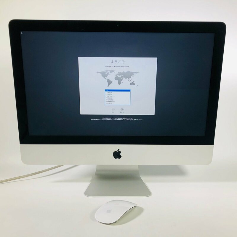 動作確認済み iMac 21.5インチ (Late 2013) Core i5 2.7GHz/8GB/1TB ME086J/A