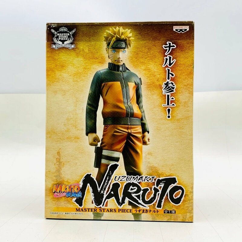 新品未開封 MASTER STARS PIECE NARUTO 疾風伝 うずまきナルト フィギュア