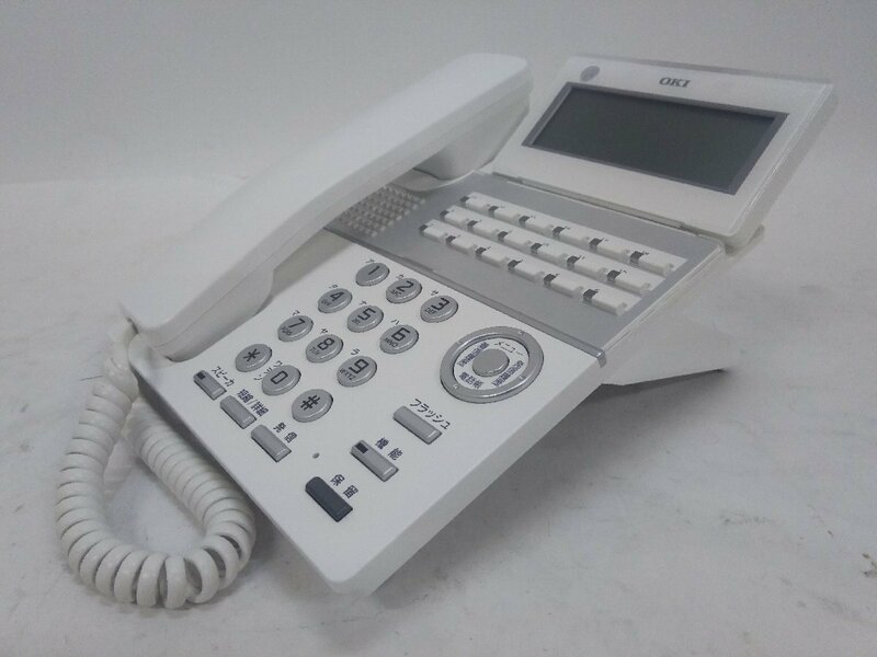 中古 ビジネスホン 電話機 OKI【MKT/ARC-18DKHF-W-02A】CROSCORE2で動作確認済み(4)