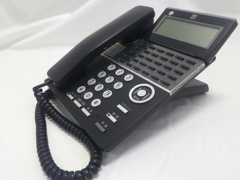 中古 ビジネスホン 電話機 PLATIAⅡ【saxa（サクサ） TD820(K)】※示名条片なし 動作品 (8)