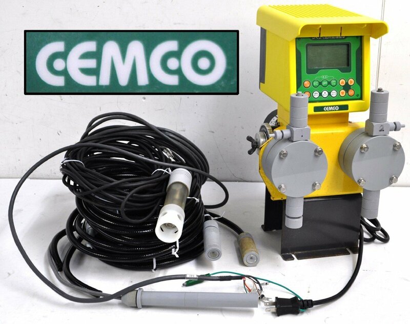 [動作OK] セムコーポレーション CEMCO らくらく肥料管理機3 PCETW-300N-A-F-T 農業 肥料 機械 肥料濃度 自動管理 EC計 pH計 2014年製 (2)