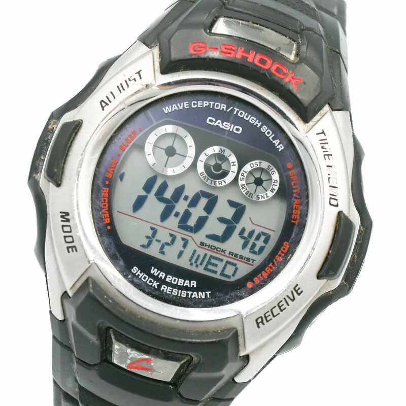 1円 稼働 CASIO カシオ G-SHOCK Gショック THE G ザジー シリーズ GW-500J タフソーラー QZ クオーツ デジタル3つ目 腕時計 240020240326