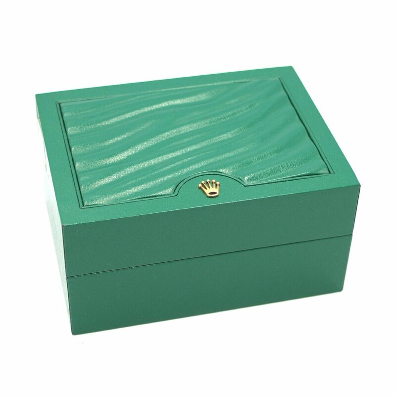 1円 ROLEX CASE ロレックスケース 時計用 空箱 BOX S 内箱 39137.04 緑 グリーン ウォッチケース ヴィンテージ 0411220240528
