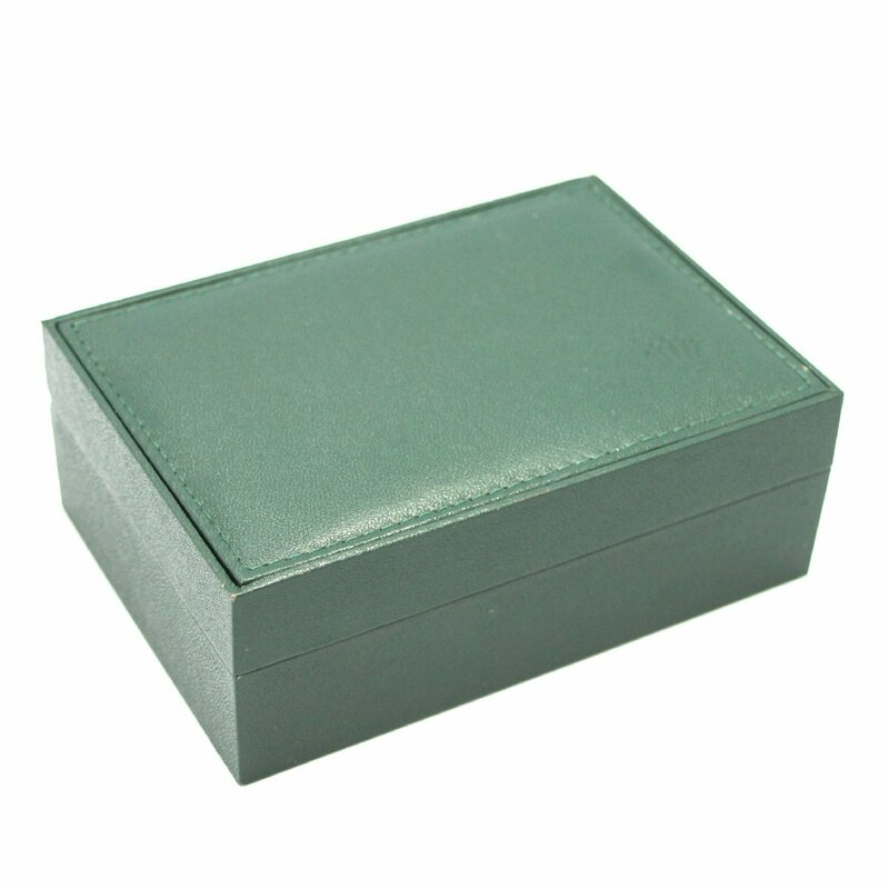 1円 美品 ROLEX CASE ロレックスケース 時計用 空箱 BOX S 内箱 68.00.08 緑 グリーン 付属品 ウォッチケース ヴィンテージ 0410820240528
