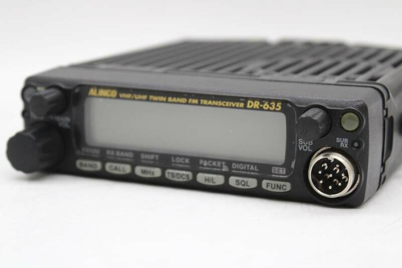 現状品 アルインコ 無線機 DR-635D 144 430MHz デュアルチャンネル モービル機 トランシーバー アマチュア IT2P0O6WNZBC-YR-Z15-byebye