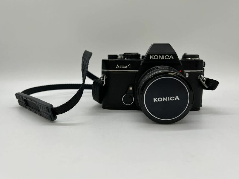 【 KONICA ACOM-1 フィルムカメラ 】 コニカ カメラ HEXANON AR 50mm F1.7 LENS JAPAN 55 レトロ