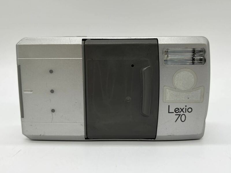 【 Lexio70 KONICA コンパクト フィルムカメラ 】 コニカ カメラ レクシオ シルバー ZOOM LENS 28-70mm F 3.4-7.9