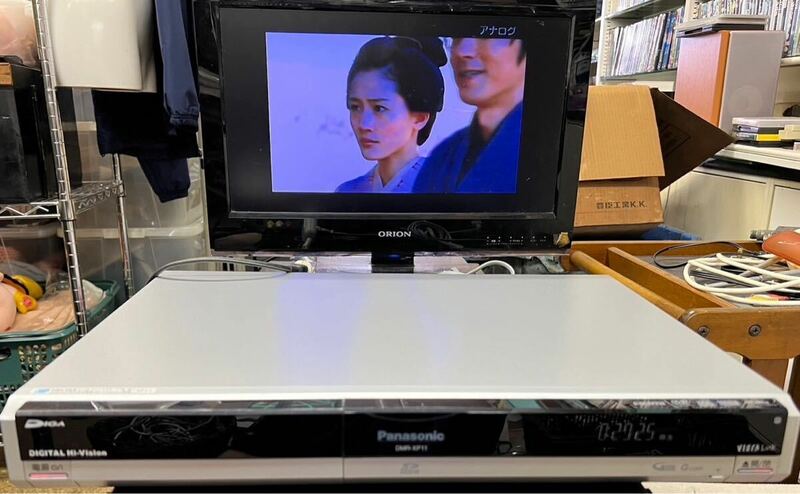 ゆ100★ L Panasonic パナソニック DMR-XP11 DVD HDD DVDレコーダー B-CAS付 動作品