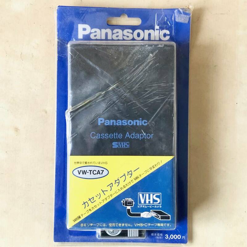 未使用◆パナソニック Panasonic VW-TCA7 カセットアダプター