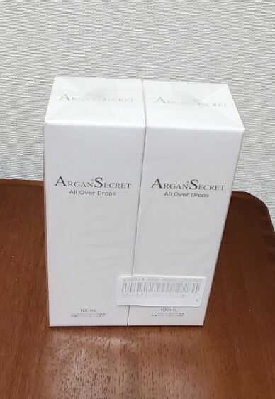 未使用品●アルガンシークレット● オールドロップ ハンドクリーム 内容量 100ｍl×2本セット　イタリア製　未開封　