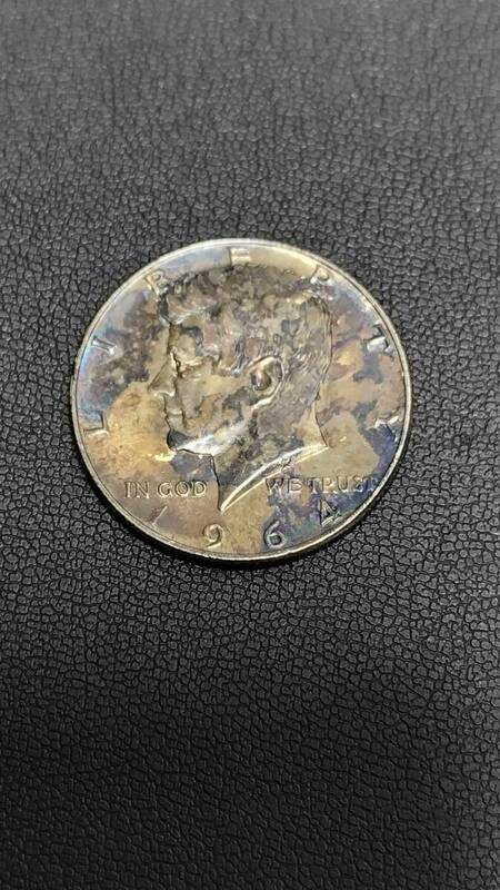アメリカ 1964年 ジョン F ケネディー ハーフダラー 銀貨 メダル コイン