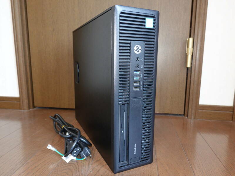 【使用期間少・美品】HP EliteDesk 800G2/高性能PC/Core i7 6700 3.4GHz/メモリ32GB/SSD1TB+HDD2TB/DVDROM/省スペース型/Window10Pro 64bit