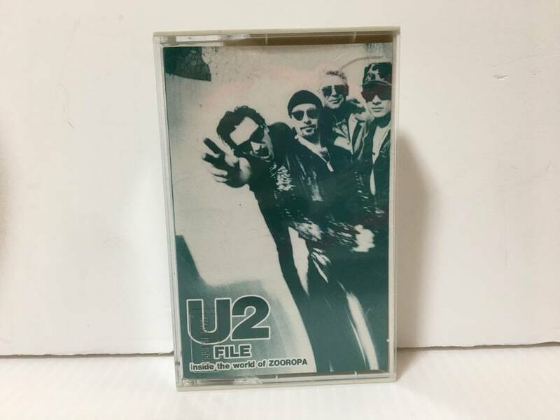 〇W235〇 テープ カセットテープ CASETTE TAPE U2 ユーツー FILE inside the world of ZOOROPA PROMO プロモ盤 見本盤 非売品