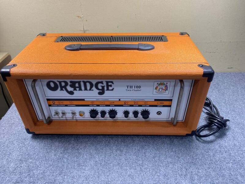 513 ORANGE TH100H twin channel フルチューブギターアンプヘッド オレンジ
