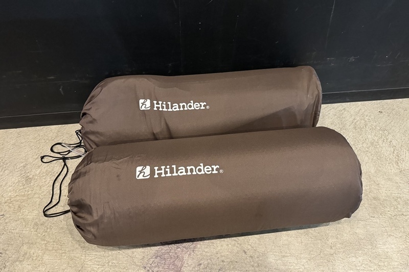 【送料無料】東京)◇Hilander ハイランダー スエードインフレーターマット ダブル 2点