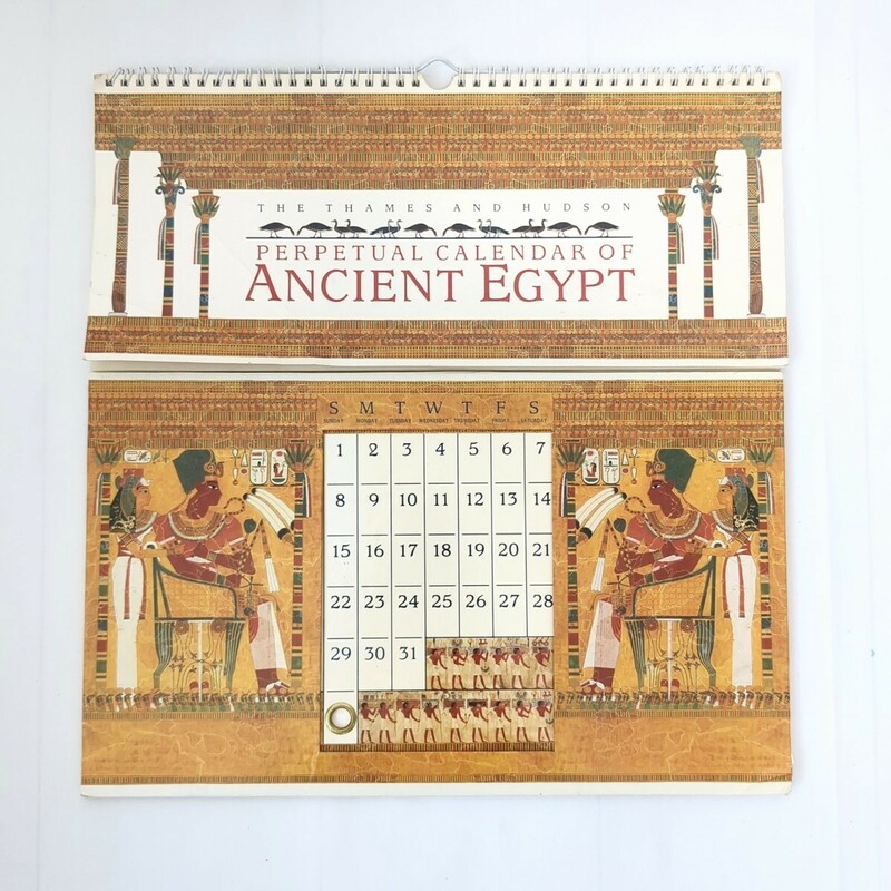 古代エジプトカレンダー　美術　アート　PERPETUAL CALENDAR OF ANCIENT EGYPT
