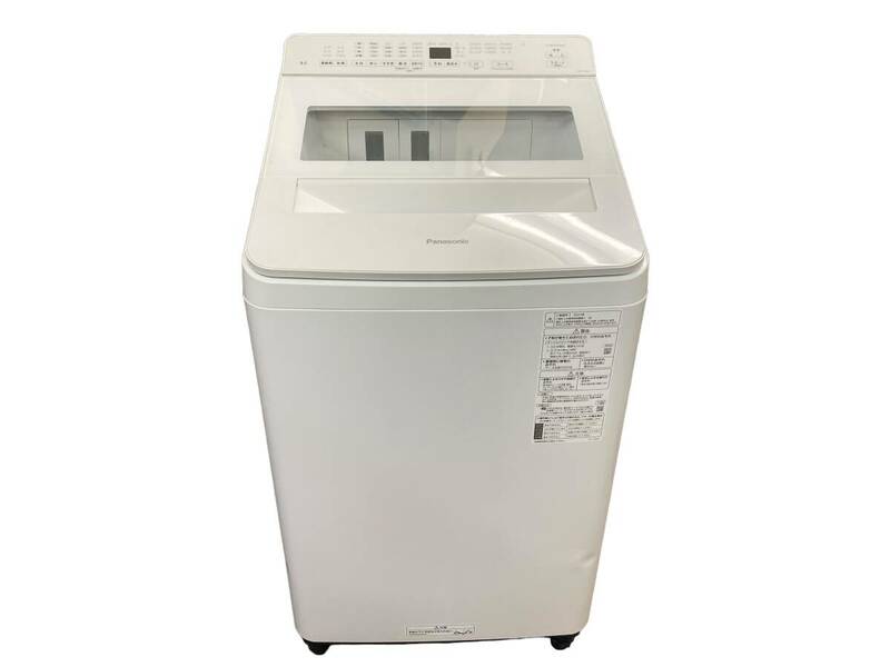 Panasonic/パナソニック 全自動洗濯機 NA-FA8K2 洗濯8kg 2023年製 引き取り歓迎 神奈川県 液体洗剤・柔軟剤 自動投入 次亜除菌
