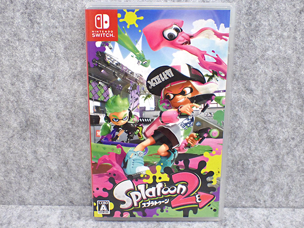 【中古】Nintendo Switch Splatoon 2 スプラトゥーン スプラ ゲームソフト《全国一律送料370円》(PEA295-3)