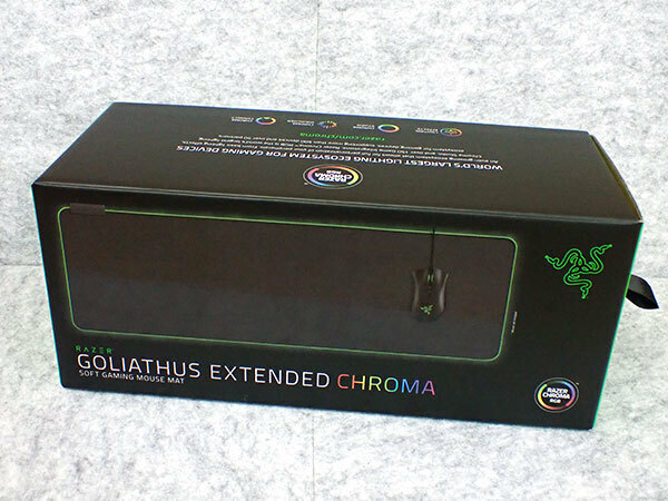 【新品 未開封】Razer Goliathus Chroma Extended ゲーミングマウスパッド RGBライト対応 RZ02-02500300-R3M1(PEA648-1)