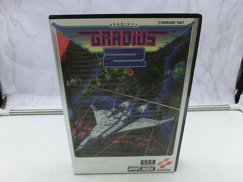 T【3や-84】【60サイズ】▲未開封/MSX2 ゲームソフト 「グラディウス 2」/コナミ/GRADIUS2