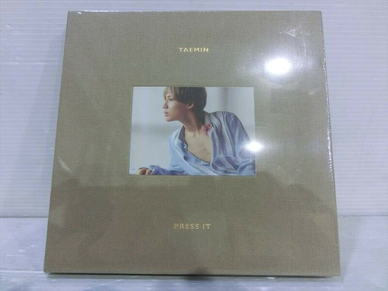 T【H4-14】【送料無料】未開封/SHINee テミン TAEMIN 「PRESS IT」/CD/K-POP/シャイニー