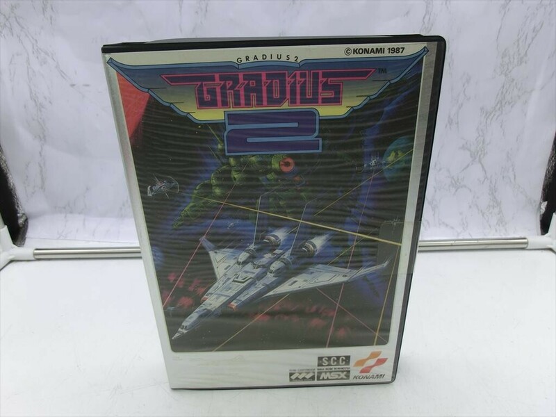 T【3や-85】【60サイズ】▲未開封/MSX2 ゲームソフト 「グラディウス 2」/コナミ/GRADIUS2