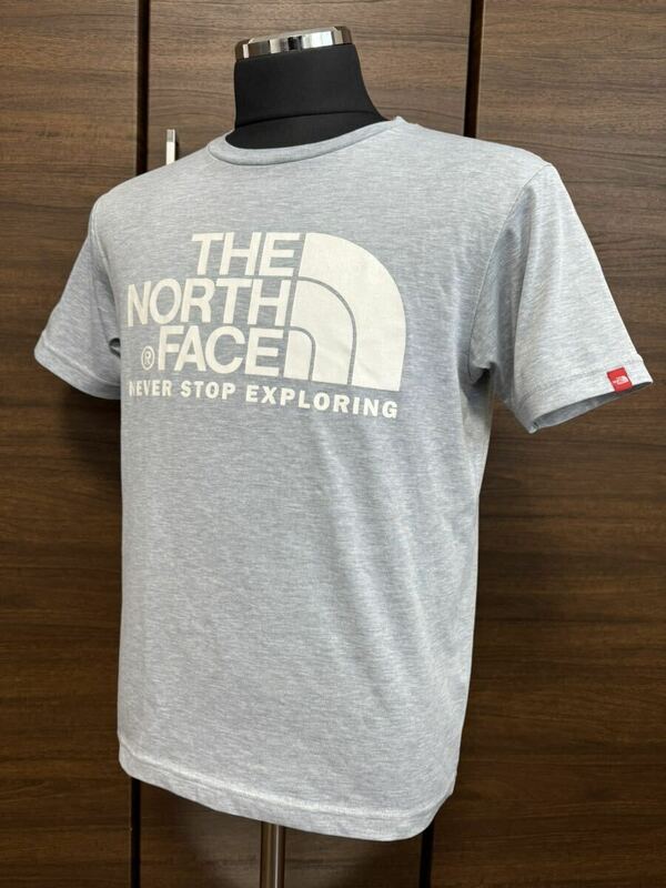 THE NORTH FACE(ザ・ノースフェイス） S/S COLOR DOME TEE（カラードームティー）NT31552 グレー S 人気デザイン GOLDWIN正規品