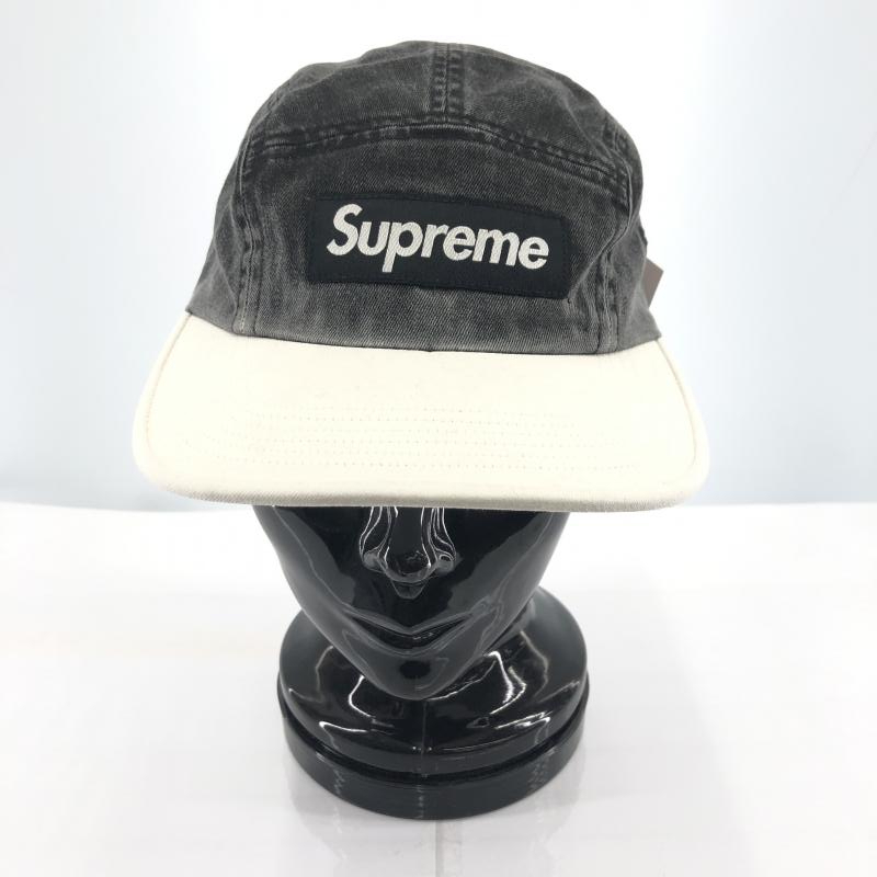 【中古】SUPREME 24SS Pigment 2-Tone Camp サイズ58cm シュプリーム キャップ 黒[240091350925]