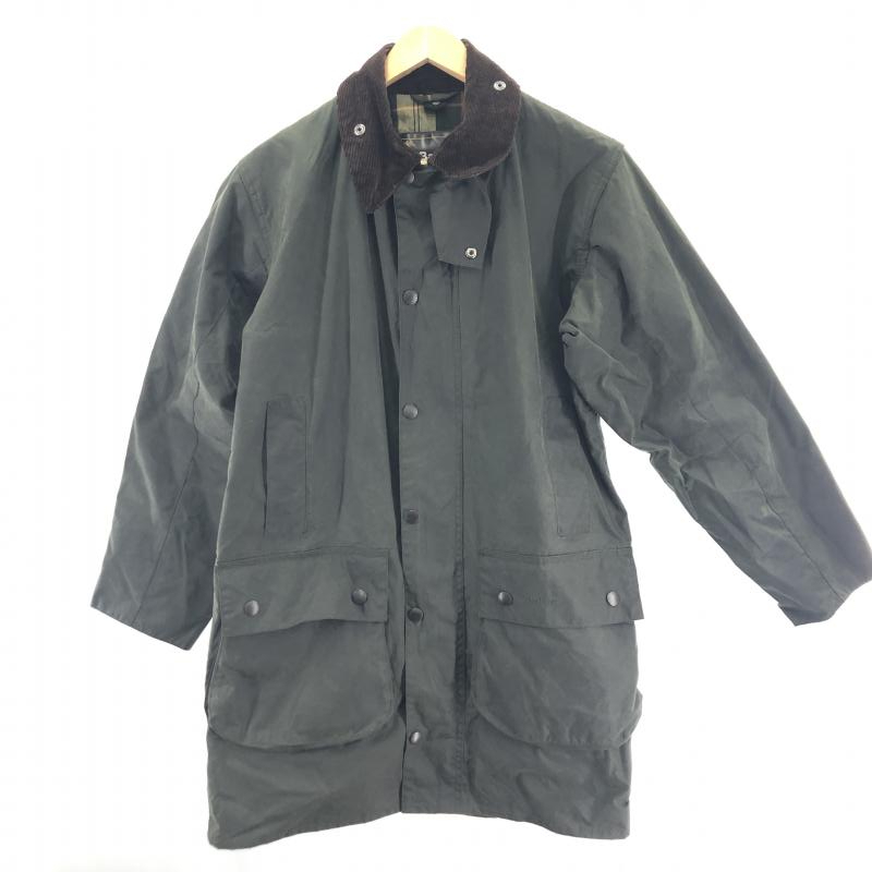 【中古】Barbour Border wax Jacket　 38[240091351928]