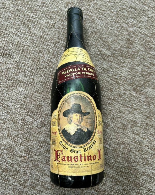 【A67】未開栓 古酒 Faustino I Gran Reserva ファウスティーノ 1世 赤ワイン 750ml 12.5% 現状品