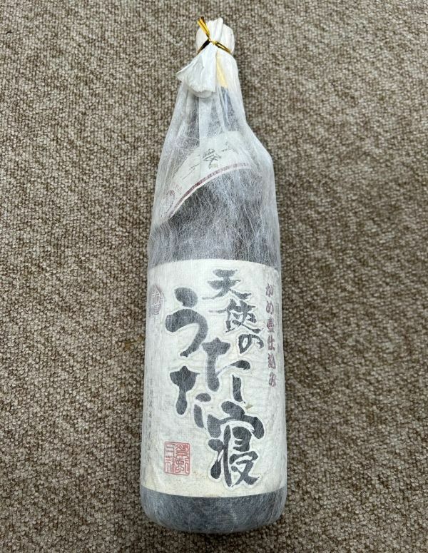 【A82】未開栓 古酒 本格焼酎 薩摩焼酎 かめ壺仕込み 天使のうたた寝 1800ml 25％ 現状品