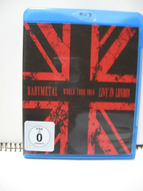 BABYMETAL LIVE IN LONDON(輸入盤) WORLDTOUR2014 ブルーレイ