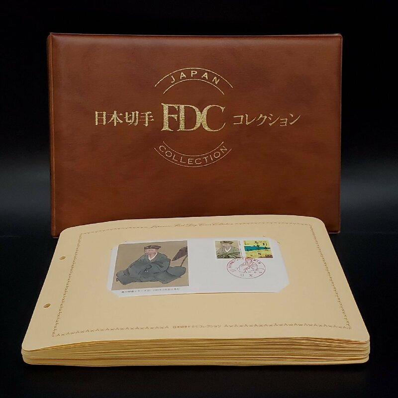 【宝蔵】日本切手FDCコレクション1987～1989 初日カバーNCC版 冊子 奥の細道シリーズ 第1～10集 ⑱