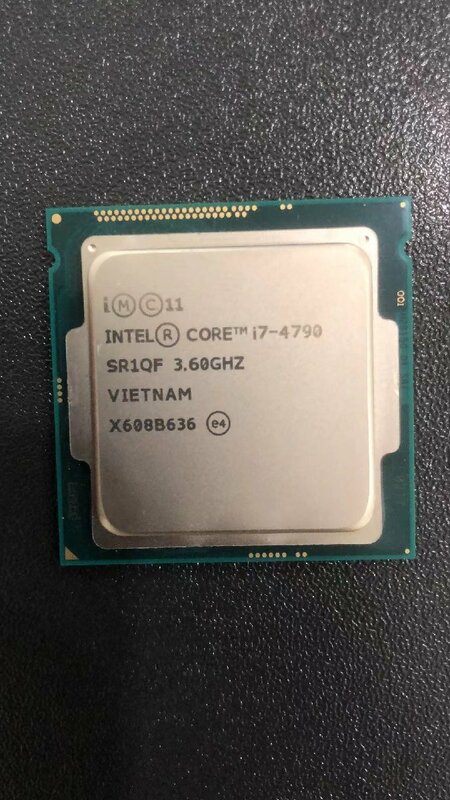 CPU インテル Intel Core I7-4790 プロセッサー 中古 動作未確認 ジャンク品 - A428
