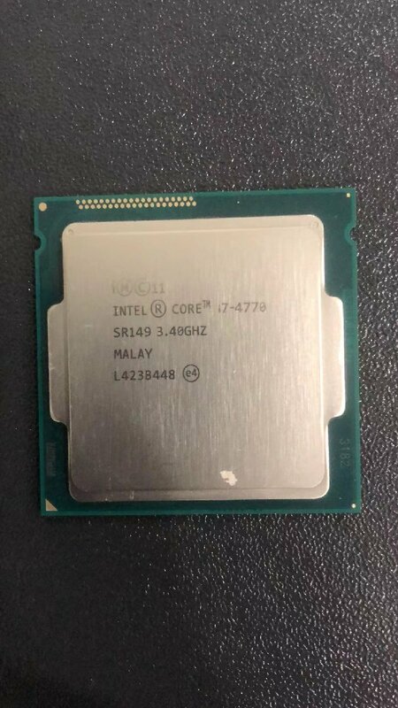 CPU インテル Intel Core I7-4770 プロセッサー 中古 動作未確認 ジャンク品 - A594