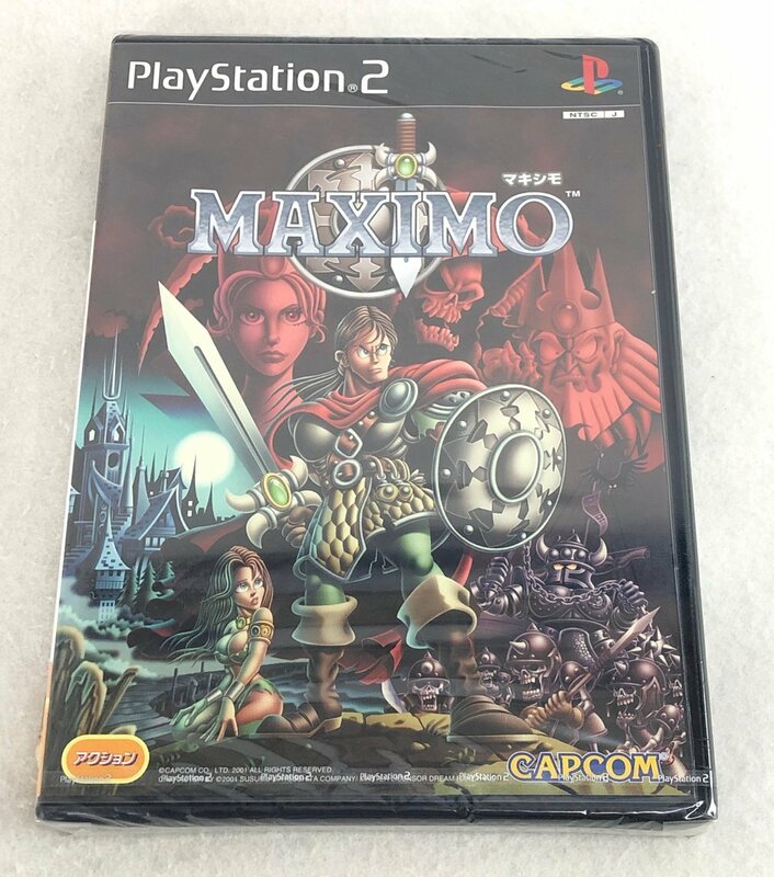 ☆未使用品☆【未開封】ゲームソフト マキシモ MAXIMO SLPM62127 PS2