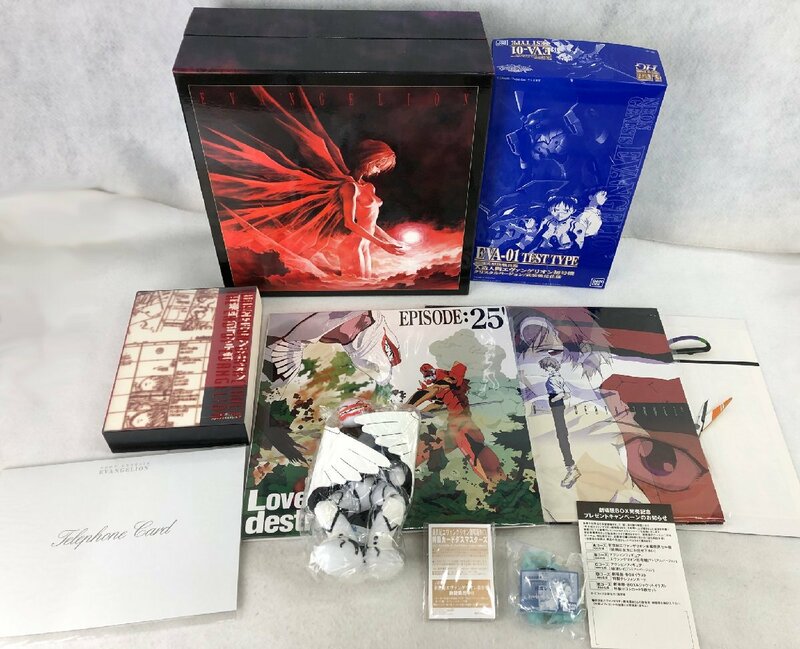 ★中古品★LDBOX 『新世紀エヴァンゲリオン 劇場版BOX』 旧劇場版 BANDAI バンダイ レーザーディスク