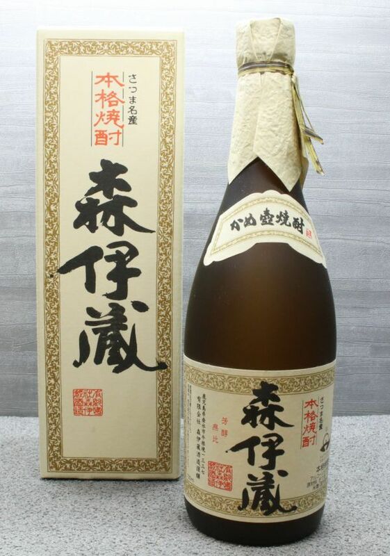 未開栓品 森伊蔵 720ml かめ壺焼酎 さつま名産 本格焼酎 25%