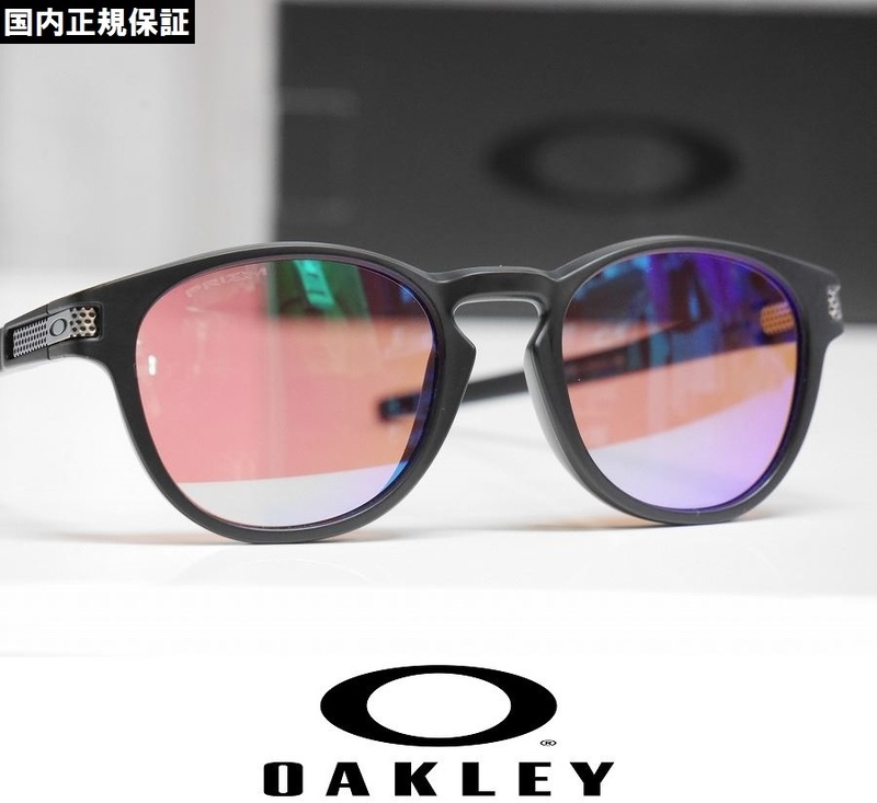 【新品】正規品 OAKLEY LATCH サングラス プリズムレンズ OO9349-5353 Matte Black / Prizm Golf アジアンフィット