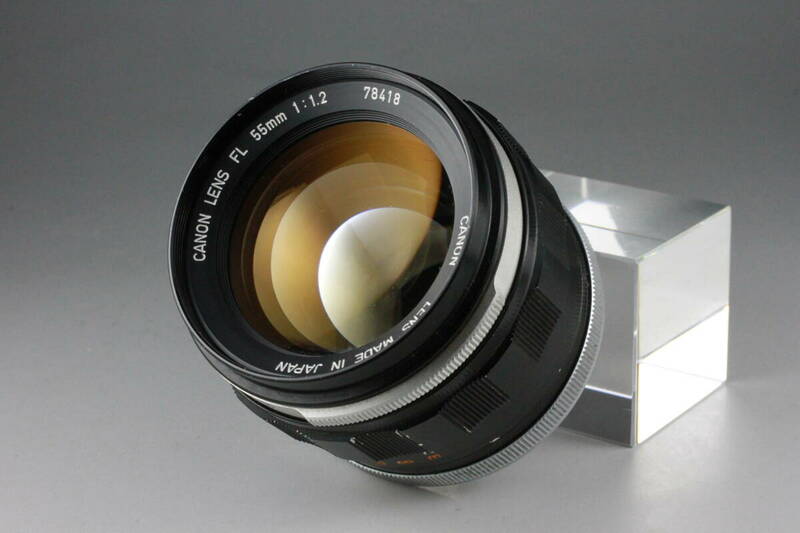 実写テスト済み Canon FL 55mm F1.2 ライカ Lマウントキャノン 大口径 レンズ キヤノン LENS #138