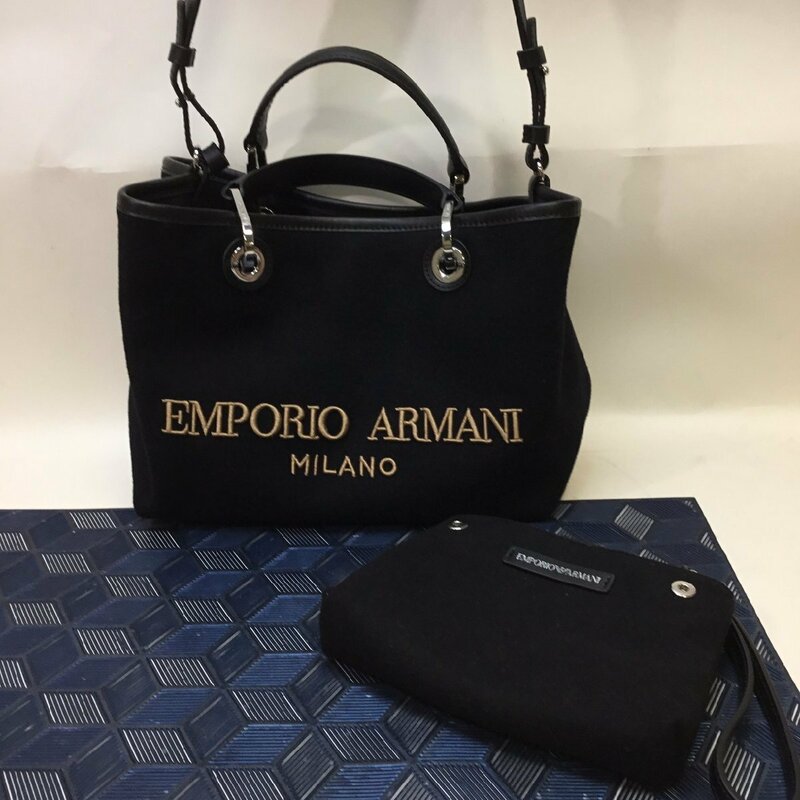 【中古品/CH】エンポリオ アルマーニ EMPORIO ARMANI ムートン ポーチセットショルダーバッグ 2WAY 人気 RS0508/0100