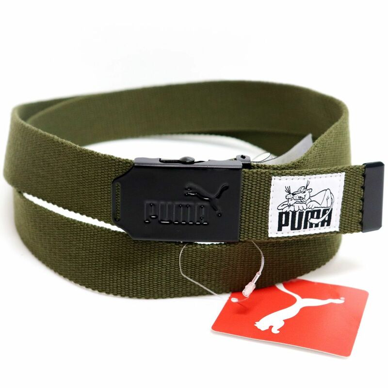 ★プーマ PUMA 新品 メンズ カジュアル スーパープーマ ウェビング ベルト BELT [054324031N] 八★QWER★