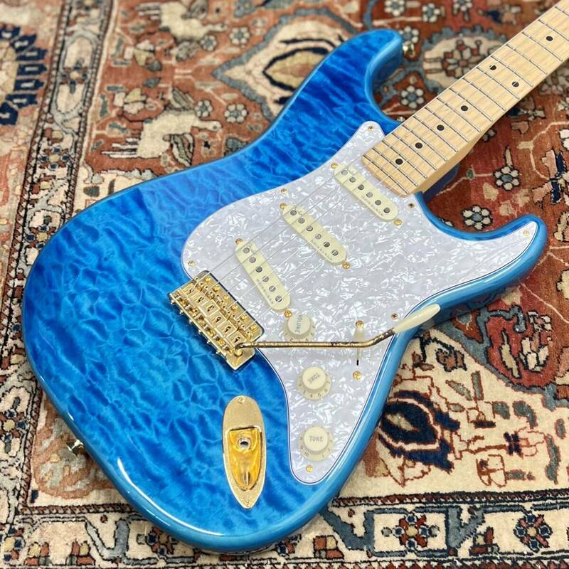 Fender FSR Made In Japan Traditional II 50s Stratocaster Carribian Blue Trans フェンダー ストラトキャスター 兵庫県姫路市発 J前