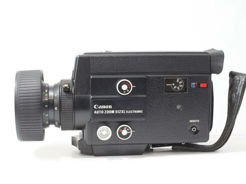 キャノン Canon AUTO ZOOM 512XL ELECTRONIC /8ミリ 8mm フィルムカメラ レトロ 現状品 (714)