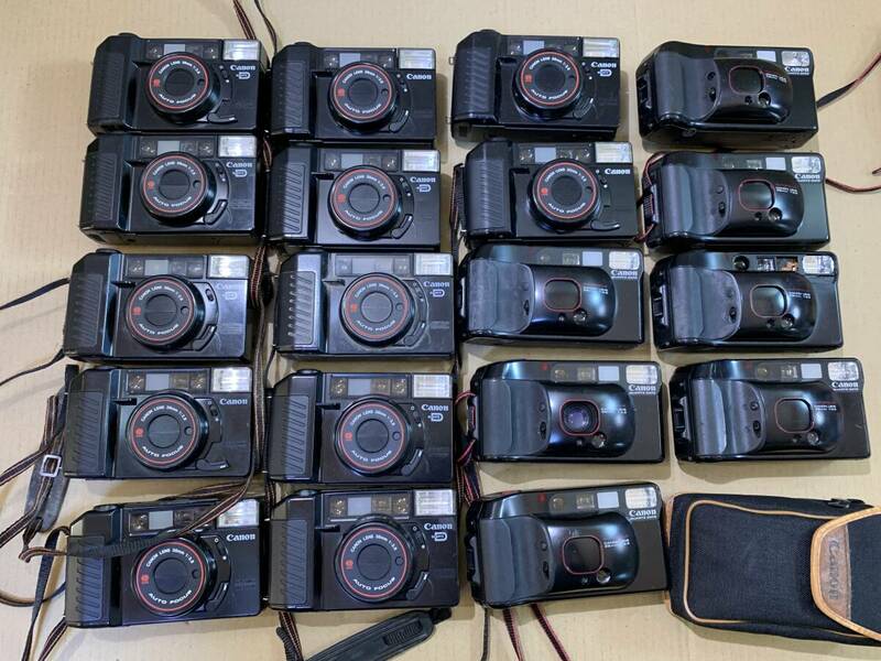 【19個】キャノン Canon Autoboy 2/3/大量 コンパクトカメラ 動作未確認 まとめて ジャンク セット まとめ (726)