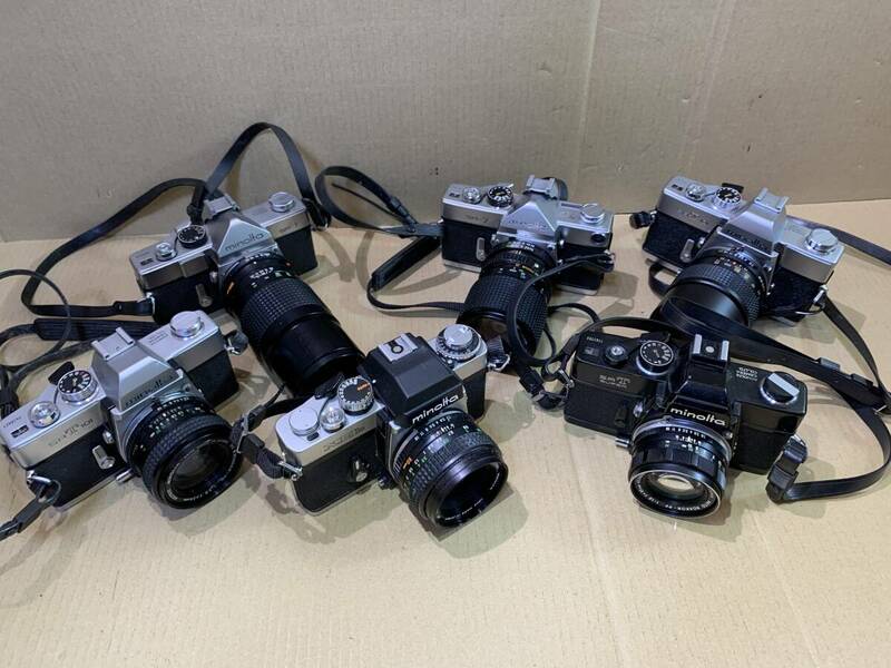 ミノルタ/MINOLTA XEb/SRT101/SR-1/SR-7/カメラ レンズ 大量 動作未確認 まとめて ジャンク セット まとめ (732)