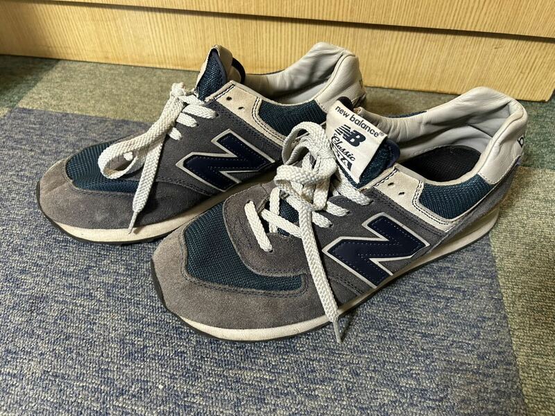 ニューバランス NB new balance 574 スニーカー 靴 グレー 27.5cm